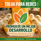 COMEDERO TOLVA PARA POLLITO BEBES